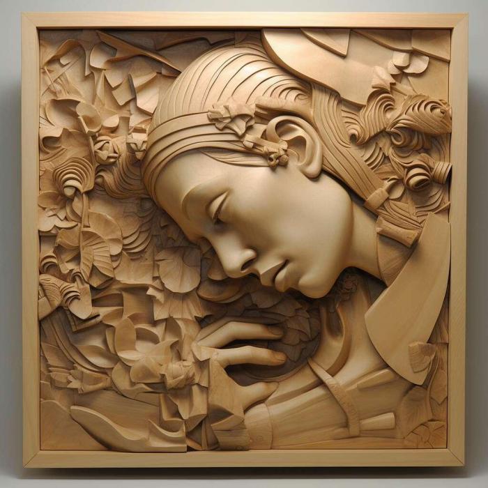 نموذج ثلاثي الأبعاد لآلة CNC 3D Art 